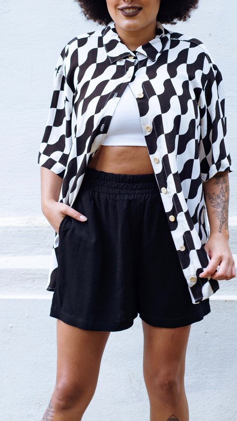 Short cambuci preto - comprar online