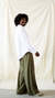 Calça Aretha tectel verde - comprar online