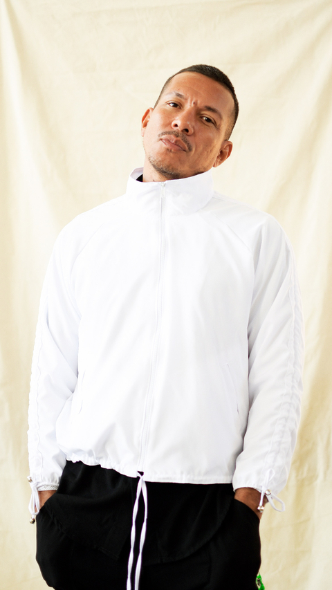 Corta-vento Glória branco - comprar online