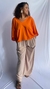 Blusa goiaba laranja - LINHÁ