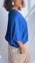 Blusa goiaba azul royal - loja online