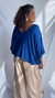 Blusa goiaba azul royal - comprar online