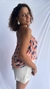 Imagem do Blusa assimétrica romã tropical