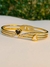 Bracelete Aço Inox Dourado