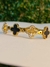 Bracelete Aço Inox modelo Virginia Dourado
