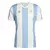 Camisa Argentina Edição Comemorativa 50 Anos 24/25 Torcedor Adidas Masculina - Azul+Branco