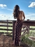 Vestido Veludo Marrom