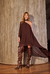 Vestido Sardegna Marrom