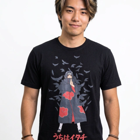Camiseta Naruto Itachi Uchiha Genjutsu