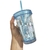 COPO COM ELSA E OLAF FROZEN C/ ENFEITE DE CANUDO 320ML - DISNEY