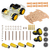 KIT CHASIS ROBOT SEGUIDOR DE LINEAS 4WD