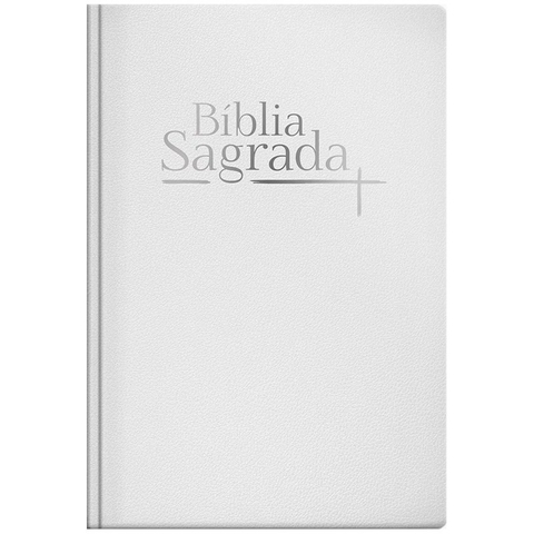 Bíblia Sagrada NVI - Nova Versão Internacional Luxo Slim Branca