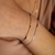 PULSEIRA COM PLAQUINHAS DE ELOS NO RÓDIO