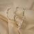 PULSEIRA DE ELOS COM ZIRCÔNIAS NO OURO