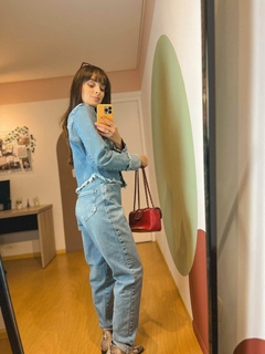 JAQUETA CROPPED JEANS na internet