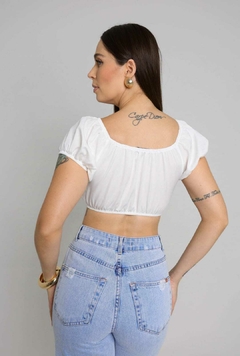 CROPPED MANGA CURTA - comprar online