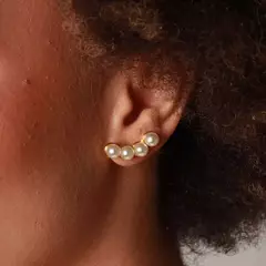 BRINCO EAR CUFF PÉROLAS