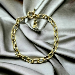 Pulseira Elos Médio Fecho de Bóia