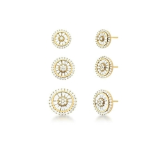 TRIO PEDRA+ ZIRCONIA REDONDO PIZZA