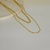 Colar Duplo Correntes - comprar online