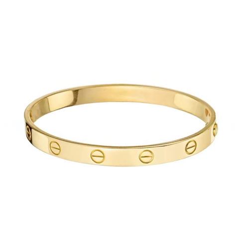 BRAZALETE DUPE CARTIER DORADO