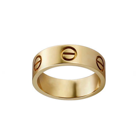 ANILLO DUPE CARTIER DORADO