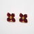 ARETES FLOR BURGUNDY en internet