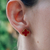 ARETES TRÉBOL ROJO DUPE - comprar en línea