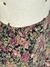 Saia Floral Halston Vtg - Lamê Vintage Shop