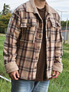 Camisaco a Cuadros Marron en internet