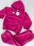 CONJUNTO DE ALGODON CON FRIZA