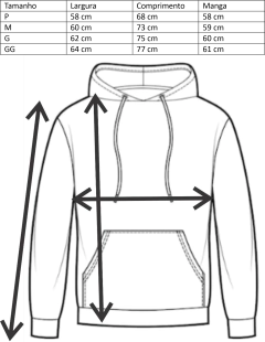 Moletom Preto - Romã - loja online