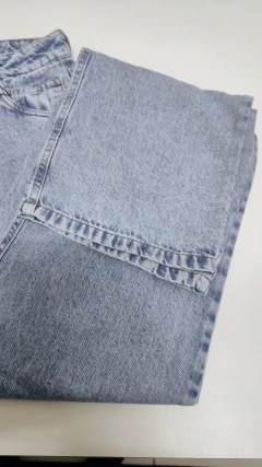 Calça Wide Leg Jeans Básica - Fluidos Original Brand