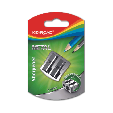 SACAPUNTA METAL 2 ORIFICIOS Blister x 1 un. Caja x 12 Bl. - KR971683