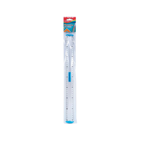REGLA DE ALUMINIO 40 cm. Blister Caja x 12 Bl. - KR972715
