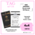 TAG para roupa personalizado - 4x7 cm VERNIZ U.V TOTAL FRENTE 4X4