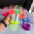 Caneca de vidro fundo colorido personalizada - 325 ml - By MB personalizados