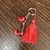 Chaveiro letra de resina personalizado