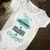 Pacote de body personalizado mêsversário - 12 unidades - By MB personalizados