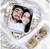 Eternização de coração em resina personalizado - loja online