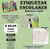 Etiqueta escolar personalizada