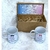 Imagem do Kit 2 canecas personalizadas + 1 caixa MDF (padrinhos de batizado ou casamento)