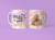Caneca dia das mães personalizada - modelo 1