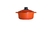 PANELA CAÇAROLA DE FERRO ESMALTADA COM TAMPA LGM LA GRANDE MAISON 14CM LARANJA DEGRADÊ COM BEGE - comprar online