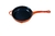 FRIGIDEIRA SEM TAMPA DE FERRO ESMALTADA LGM LA GRANDE MAISON LARANJA COM PRETO INTERNO 16CM