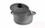 PANELA CAÇAROLA DE FERRO ESMALTADA COM TAMPA LGM LA GRANDE MAISON 14CM PRETO COM BEGE