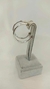 Argola Tubo de Aluminio Anodizado - Beauty Bijux