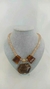 Max Colar de Cristal e Pingentes de Resina - loja online