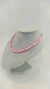 Chocker Colorido de Cristal com Resina