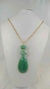 Colar Longo de Cristal com Pingente Gota de Resina - loja online